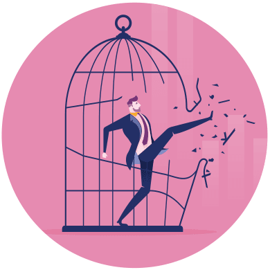 Breaking out of the office birdcage