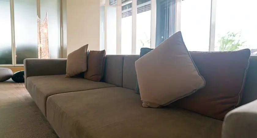An Extra-Large Sofa