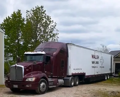 A House-to-House Move Requiring the Big Trailer