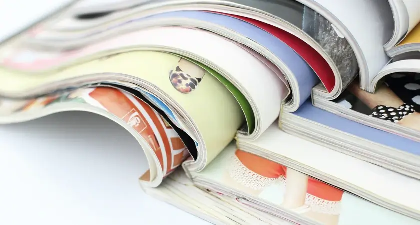 A Stack of Magazines