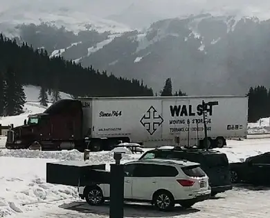 Walsh Truck on a Long-Distance Haul