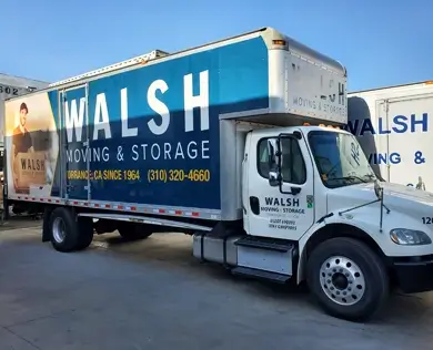 A Walsh Moving Truck Ready for Its Next Run