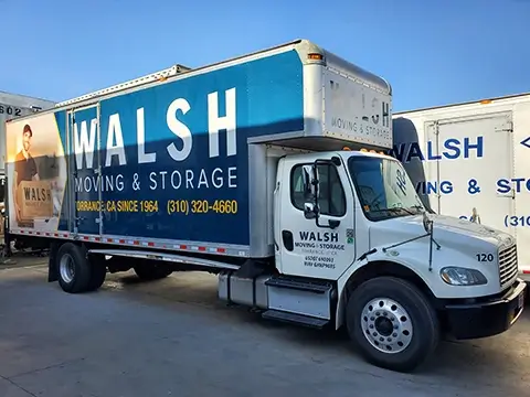 A Walsh Moving Truck Ready for Its Next Run