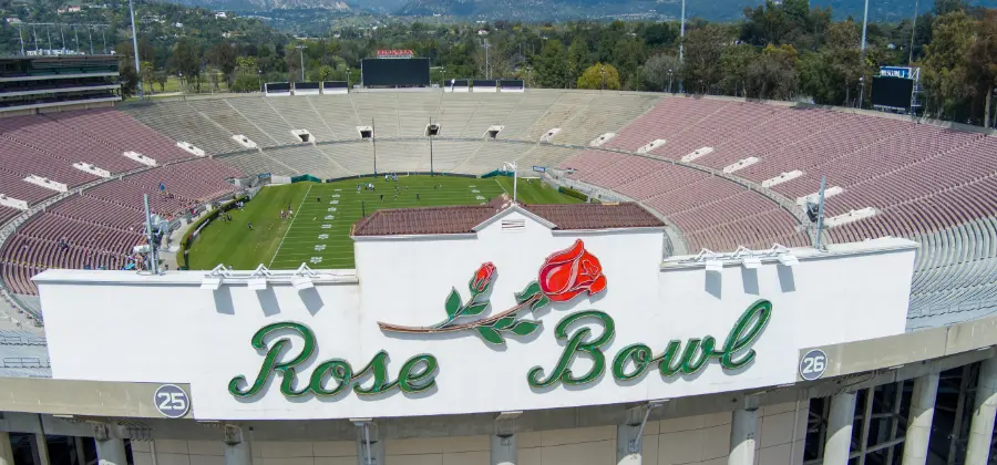 The Rose Bowl stadium