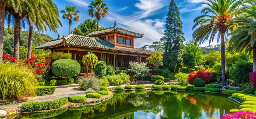 Japanese Garden at the Huntington Library