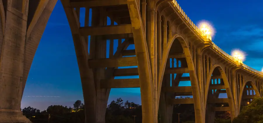 The Colorado Bridge Arches